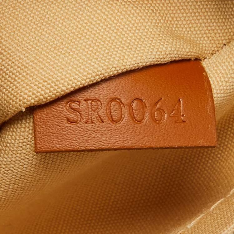 Pre Owned Louis Vuitton Beige Monogram Mini Lin Lucille PM TST Bag