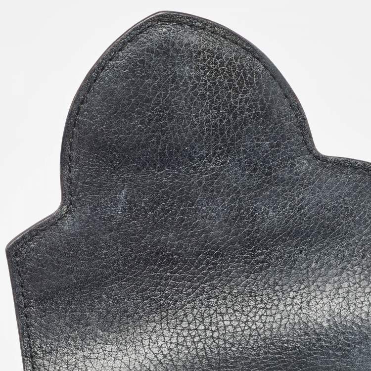 Pre Owned Louis Vuitton Black Taurillon Leather Capucines PM Bag