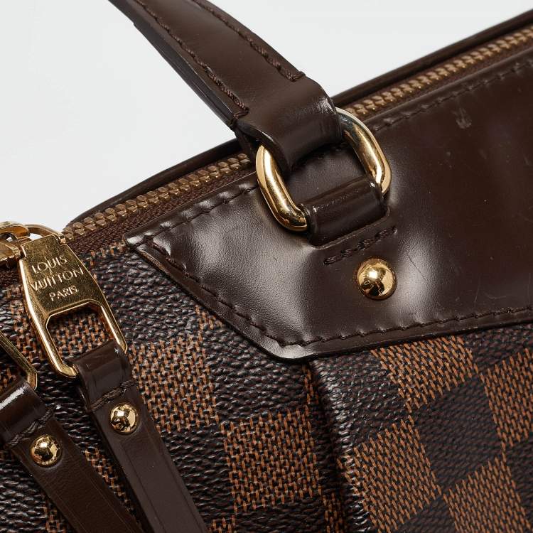 Pre Owned Louis Vuitton Damier Ebene Canvas Westminster PM Bag