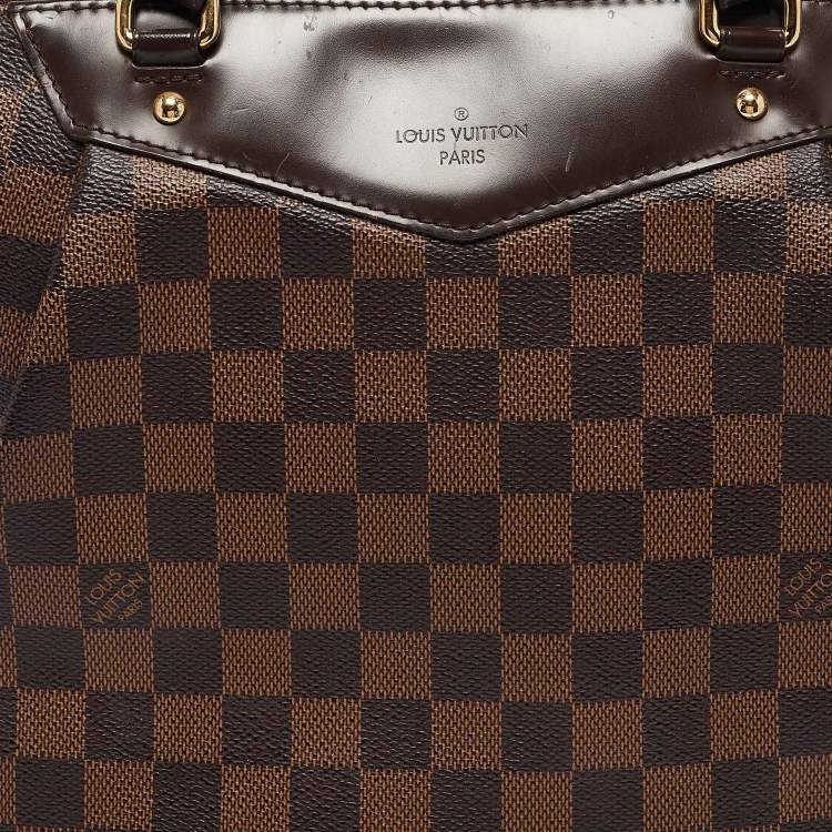 Pre Owned Louis Vuitton Damier Ebene Canvas Westminster PM Bag