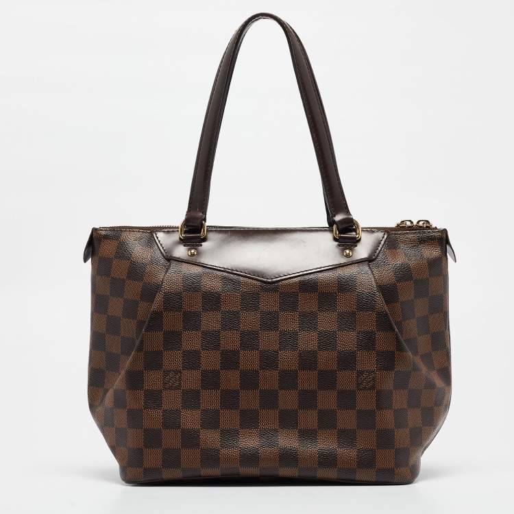Pre Owned Louis Vuitton Damier Ebene Canvas Westminster PM Bag