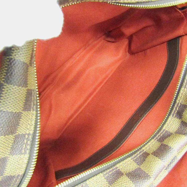 Pre Owned Louis Vuitton Brown Damier Ebene Naviglio Messenger Bag