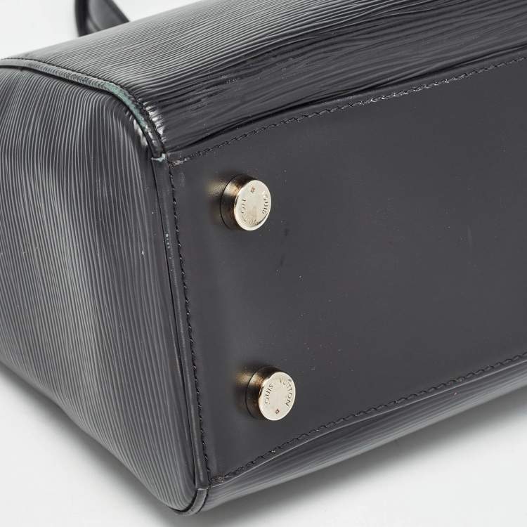 Pre Owned Louis Vuitton Black Epi Leather Brea MM Bag