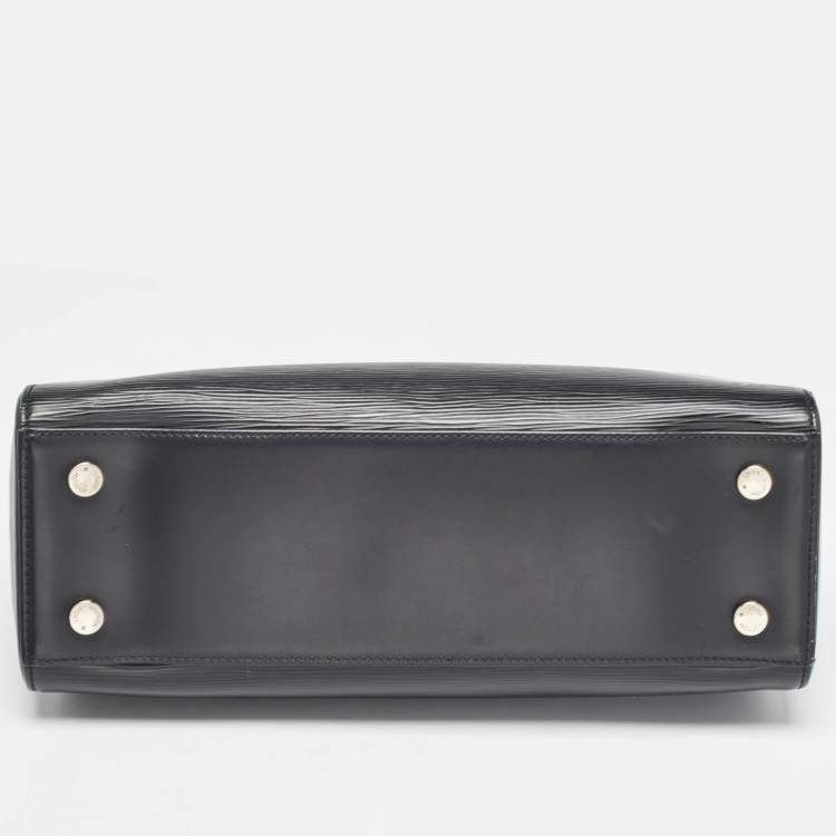 Pre Owned Louis Vuitton Black Epi Leather Brea MM Bag