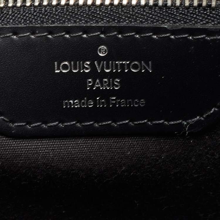 Pre Owned Louis Vuitton Black Epi Leather Brea MM Bag