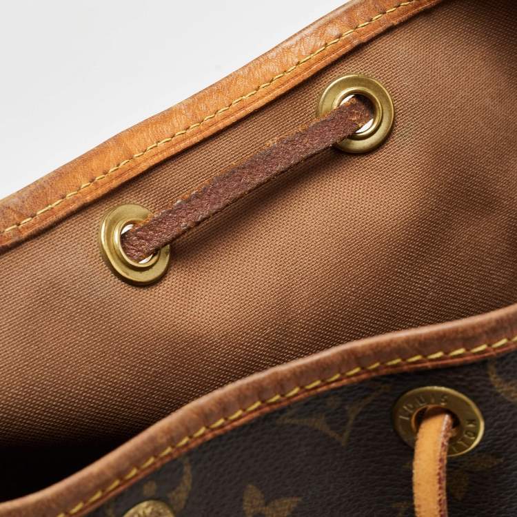 Pre Owned Louis Vuitton Monogram Canvas Large Noe Drawstring Bag
