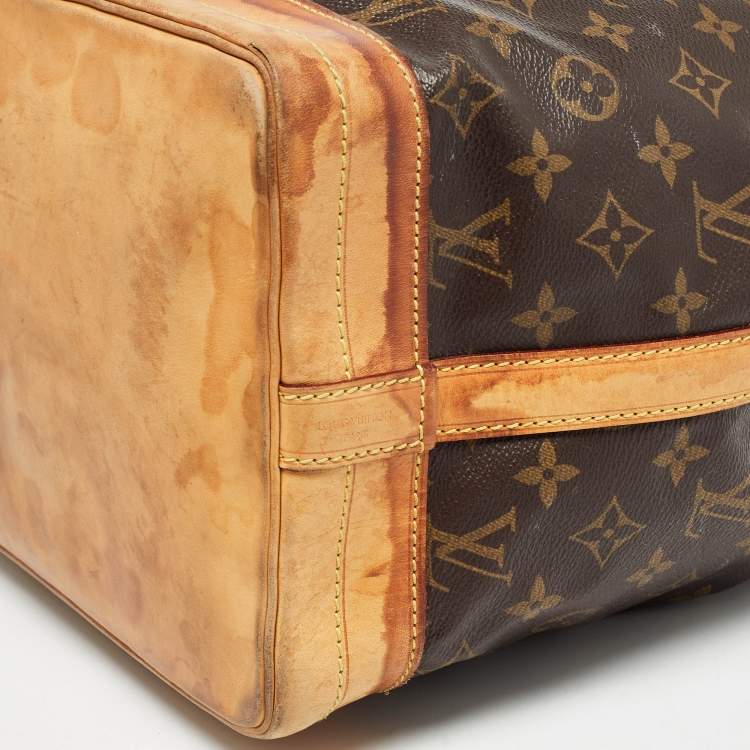 Pre Owned Louis Vuitton Monogram Canvas Large Noe Drawstring Bag