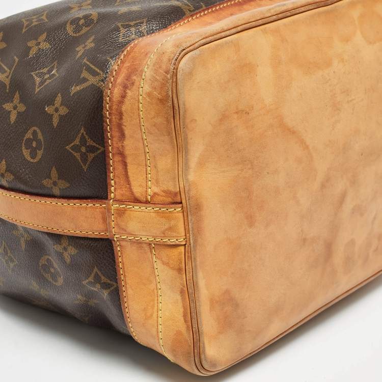Pre Owned Louis Vuitton Monogram Canvas Large Noe Drawstring Bag