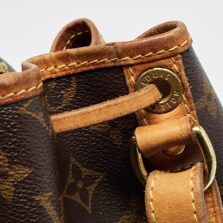 Pre Owned Louis Vuitton Monogram Canvas Large Noe Drawstring Bag