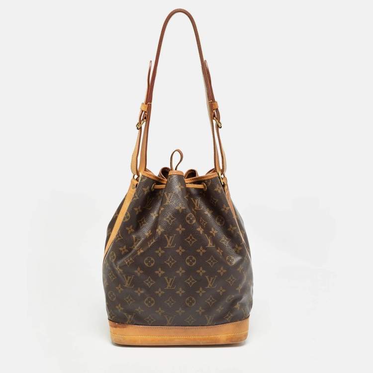 Pre Owned Louis Vuitton Monogram Canvas Large Noe Drawstring Bag