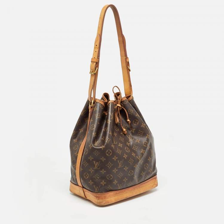 Pre Owned Louis Vuitton Monogram Canvas Large Noe Drawstring Bag