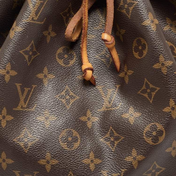 Pre Owned Louis Vuitton Monogram Canvas Large Noe Drawstring Bag