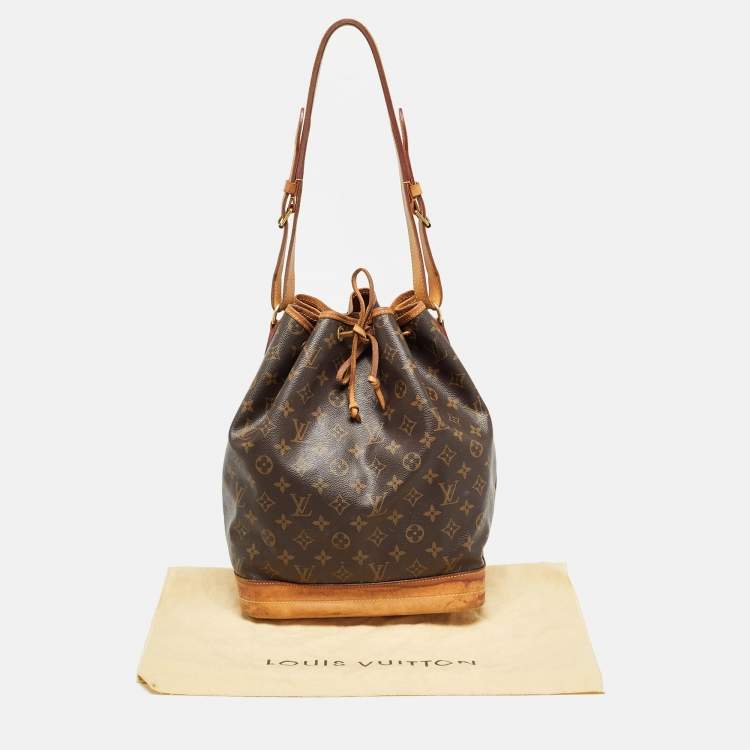 Pre Owned Louis Vuitton Monogram Canvas Large Noe Drawstring Bag