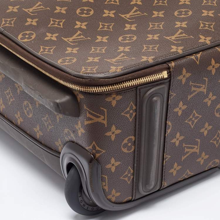 Pre Owned Louis Vuitton Monogram Canvas Business Pegase Legere 55 Luggage