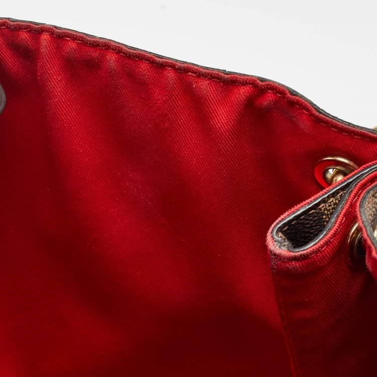 Pre Owned Louis Vuitton Damier Ebene Graceful PM Bag