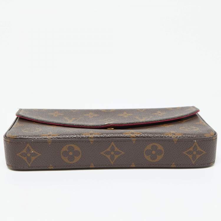 Pre Owned Louis Vuitton Monogram Canvas Felicie Pochette Bag