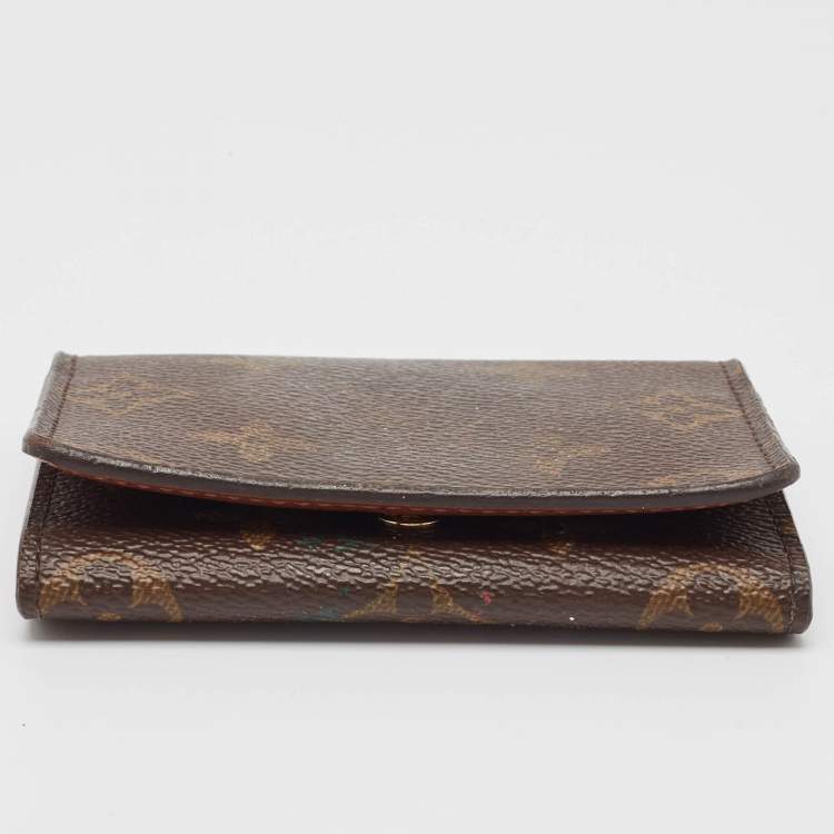 Pre Owned Louis Vuitton Monogram Canvas Enveloppe Carte De Visite