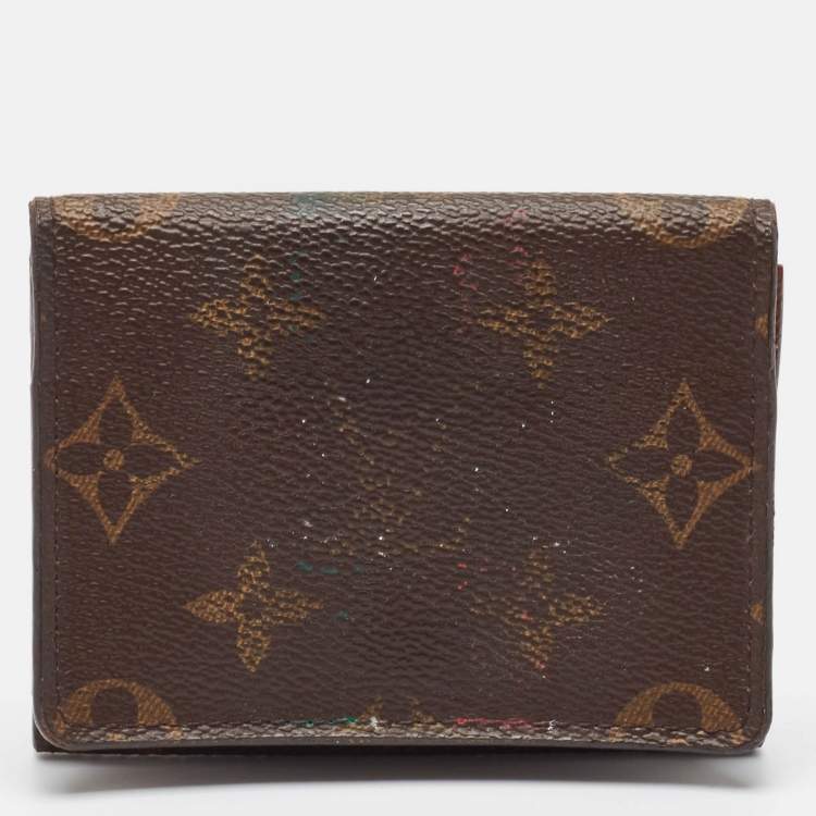 Pre Owned Louis Vuitton Monogram Canvas Enveloppe Carte De Visite