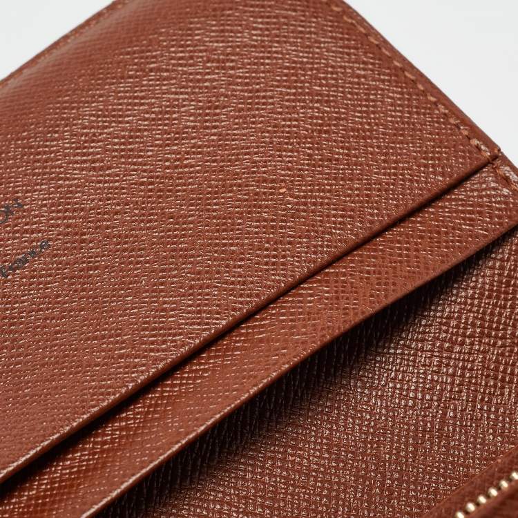 Pre Owned  Louis Vuitton Monogram Canvas Porte-Monnaie Tresor Wallet