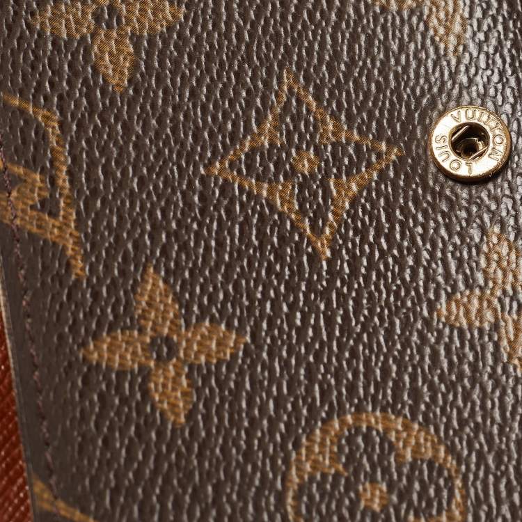 Pre Owned  Louis Vuitton Monogram Canvas Porte-Monnaie Tresor Wallet