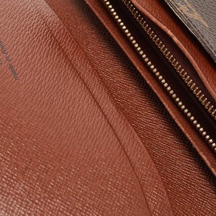 Pre Owned  Louis Vuitton Monogram Canvas Porte-Monnaie Tresor Wallet