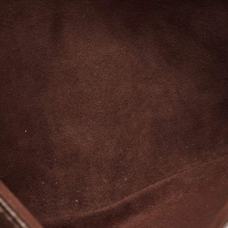 Pre Owned Louis Vuitton Monogram Canvas Pochette Metis Bag