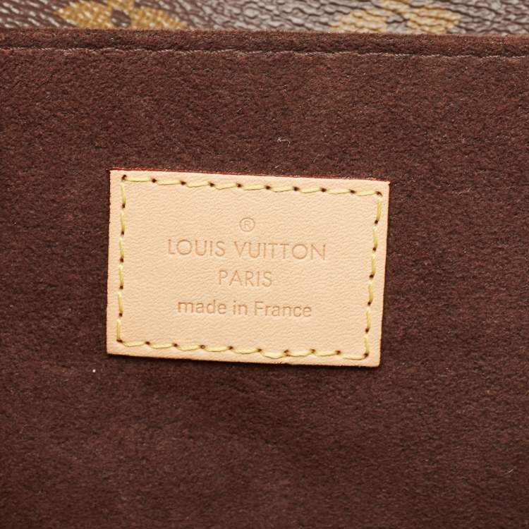 Pre Owned Louis Vuitton Monogram Canvas Pochette Metis Bag