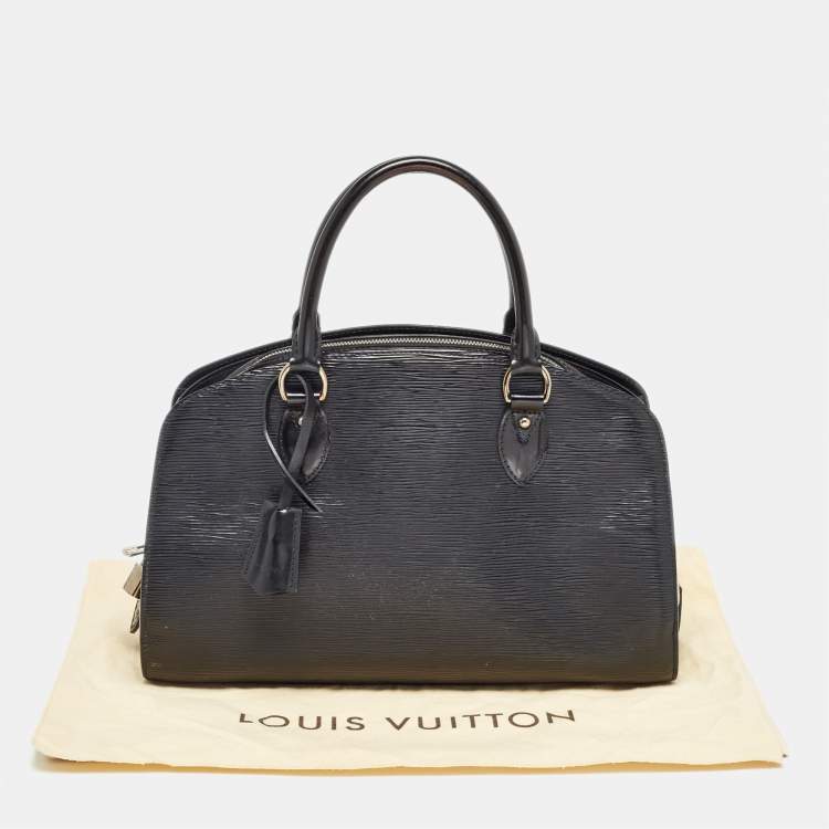 Pre Owned Louis Vuitton Black Electric Epi Leather Pont Neuf PM Bag