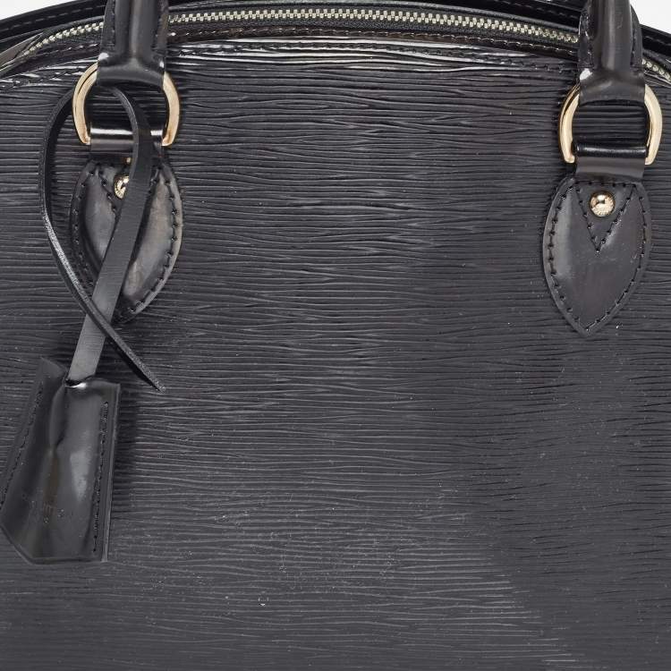 Pre Owned Louis Vuitton Black Electric Epi Leather Pont Neuf PM Bag