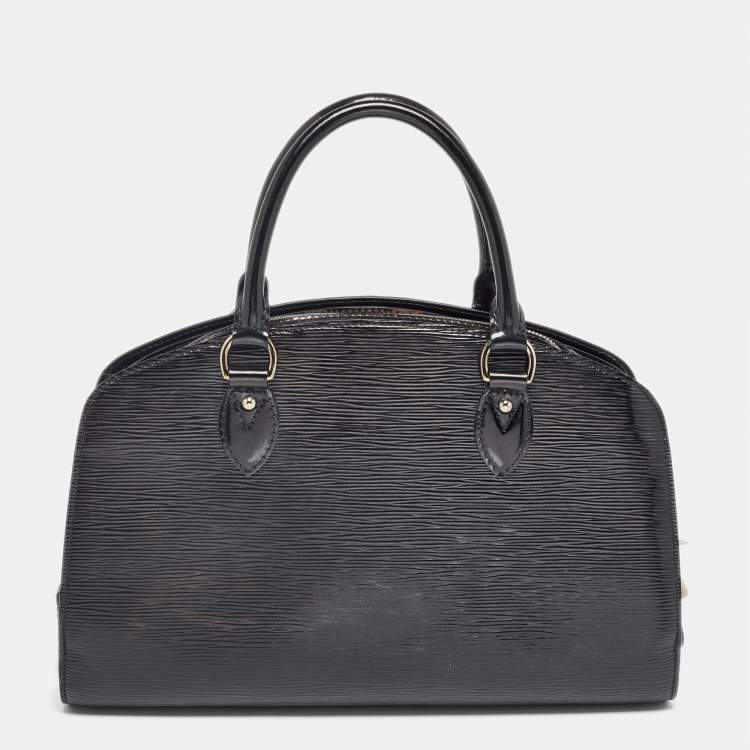 Pre Owned Louis Vuitton Black Electric Epi Leather Pont Neuf PM Bag