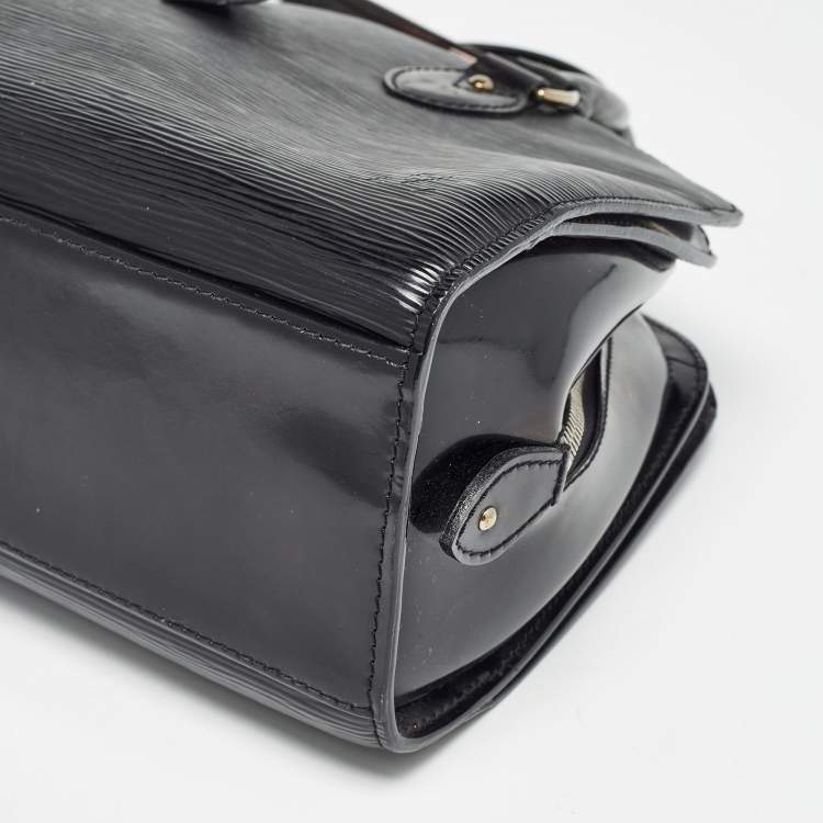 Pre Owned Louis Vuitton Black Electric Epi Leather Pont Neuf PM Bag