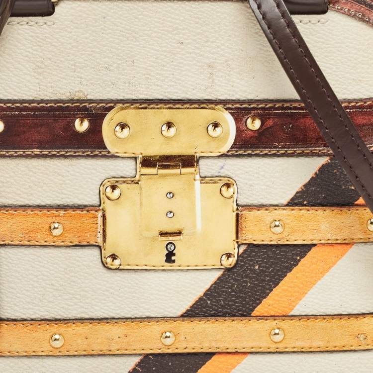 Pre Owned Louis Vuitton Transformed Canvas Time Trunk Alma BB Bag