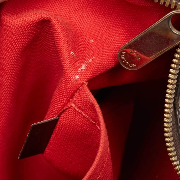 Pre Owned Louis Vuitton Damier Ebene Canvas Thames GM Bag