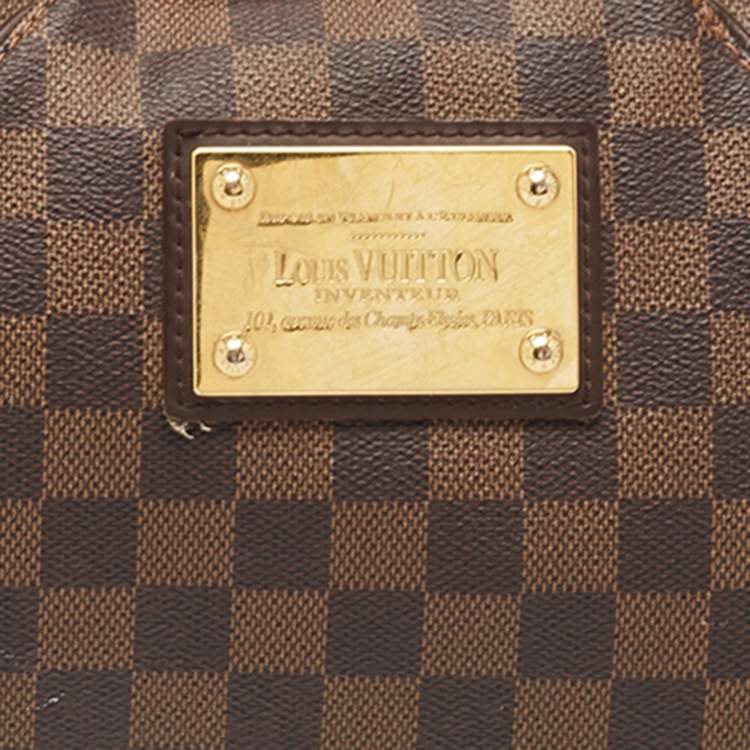 Pre Owned Louis Vuitton Damier Ebene Canvas Thames GM Bag