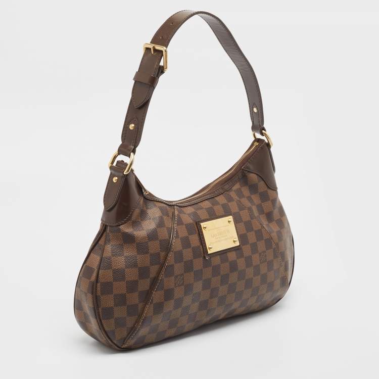 Pre Owned Louis Vuitton Damier Ebene Canvas Thames GM Bag
