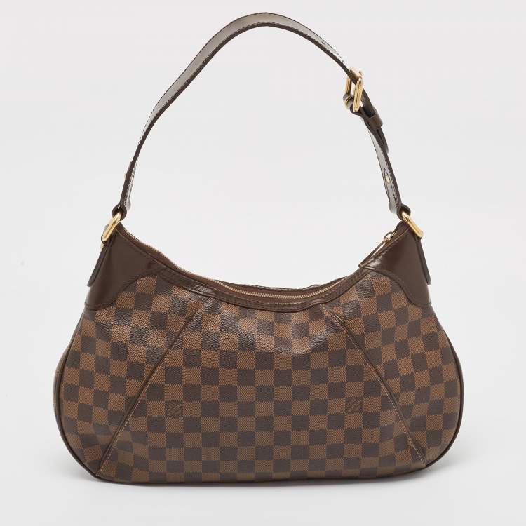 Pre Owned Louis Vuitton Damier Ebene Canvas Thames GM Bag