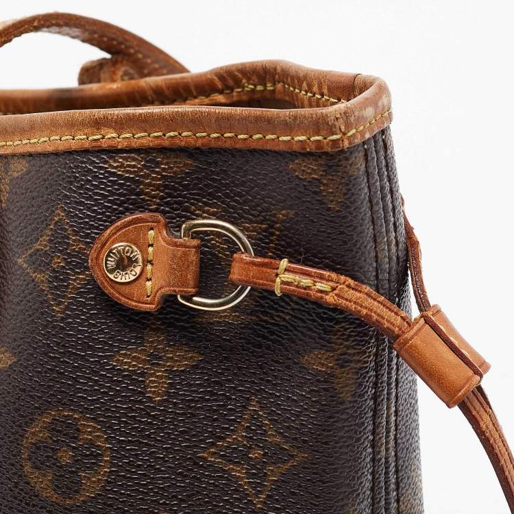 Pre Owned Louis Vuitton Monogram Canvas Neverfull PM Bag