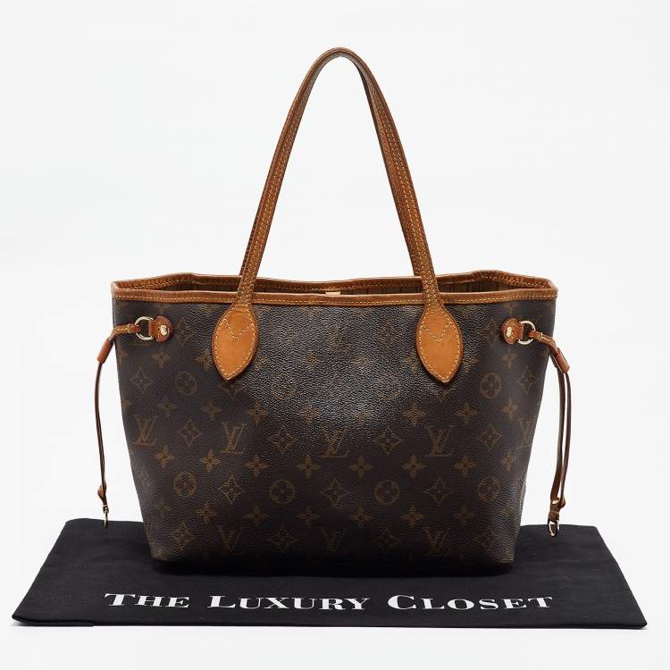 Pre Owned Louis Vuitton Monogram Canvas Neverfull PM Bag