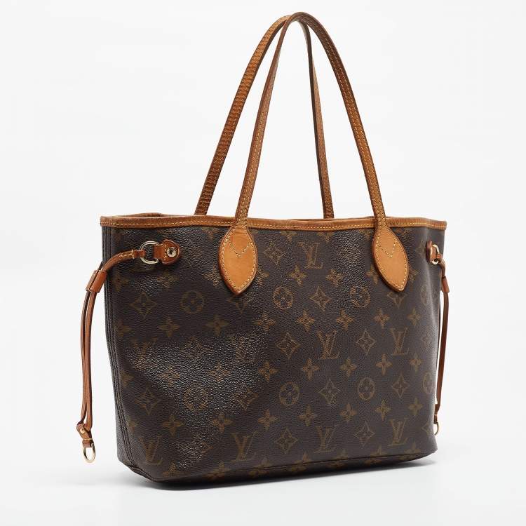 Pre Owned Louis Vuitton Monogram Canvas Neverfull PM Bag