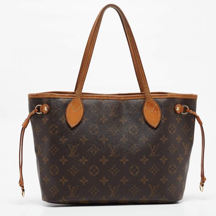 Pre Owned Louis Vuitton Monogram Canvas Neverfull PM Bag