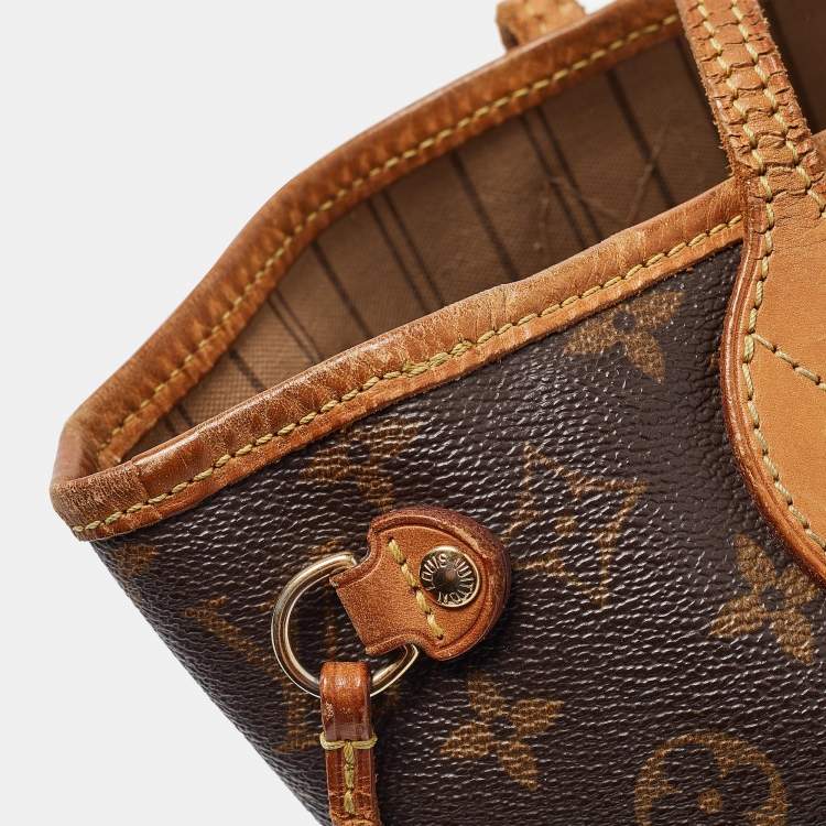 Pre Owned Louis Vuitton Monogram Canvas Neverfull PM Bag