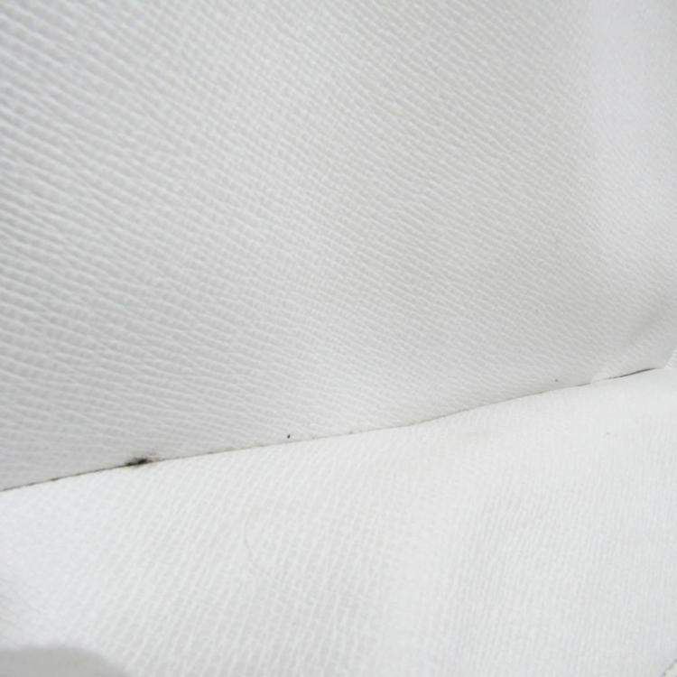 Pre Owned Louis Vuitton Blanc Monogram Taiga Leather Discovery PM Backpack