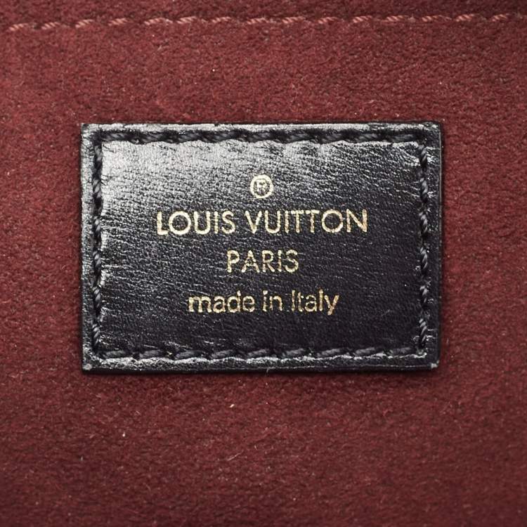 Pre Owned Louis Vuitton Olive Monogram Leather Mizi Vienna Bag
