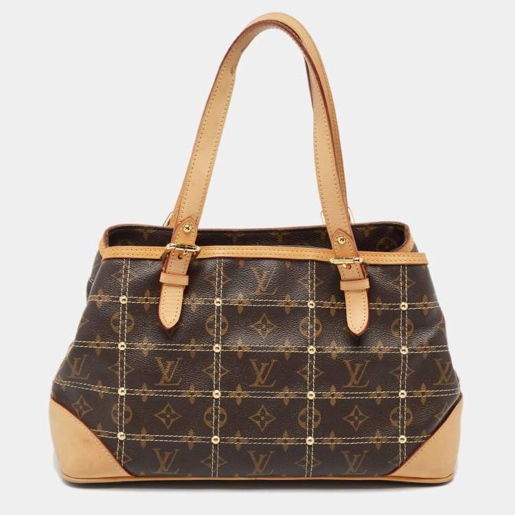 Pre Owned Louis Vuitton Monogram Canvas Riveting Bag