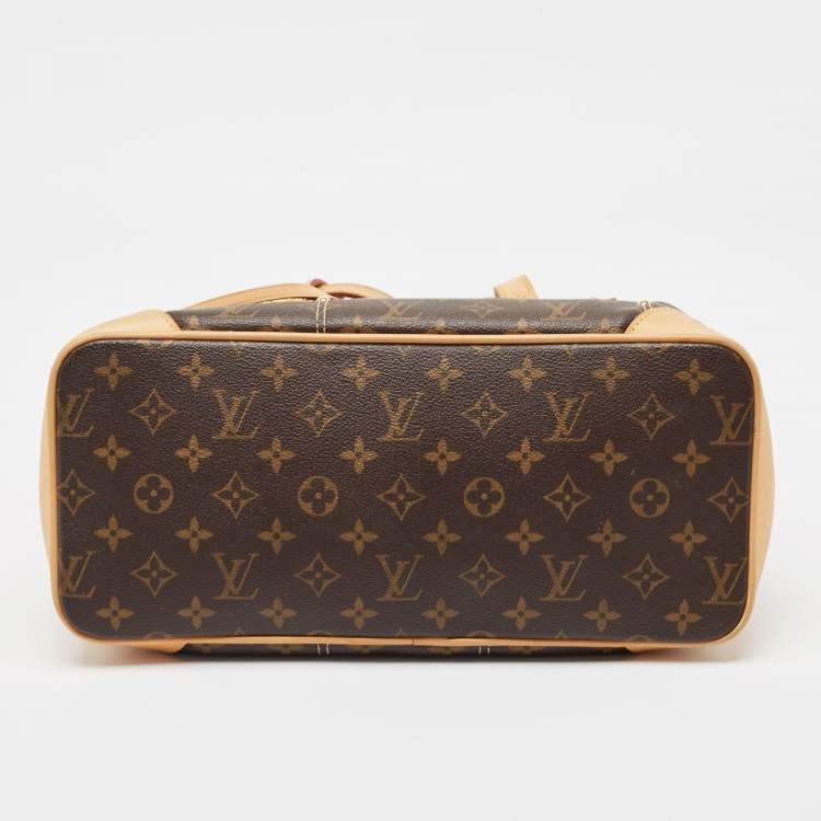 Pre Owned Louis Vuitton Monogram Canvas Riveting Bag