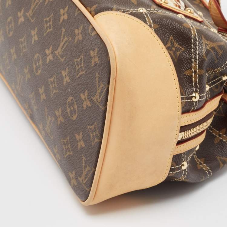 Pre Owned Louis Vuitton Monogram Canvas Riveting Bag