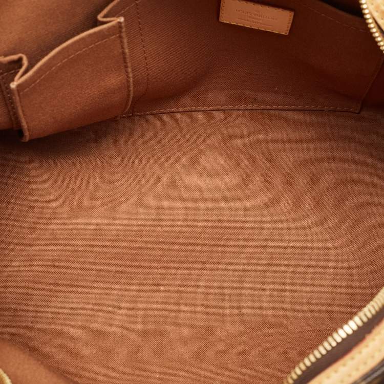 Pre Owned Louis Vuitton Monogram Canvas Riveting Bag