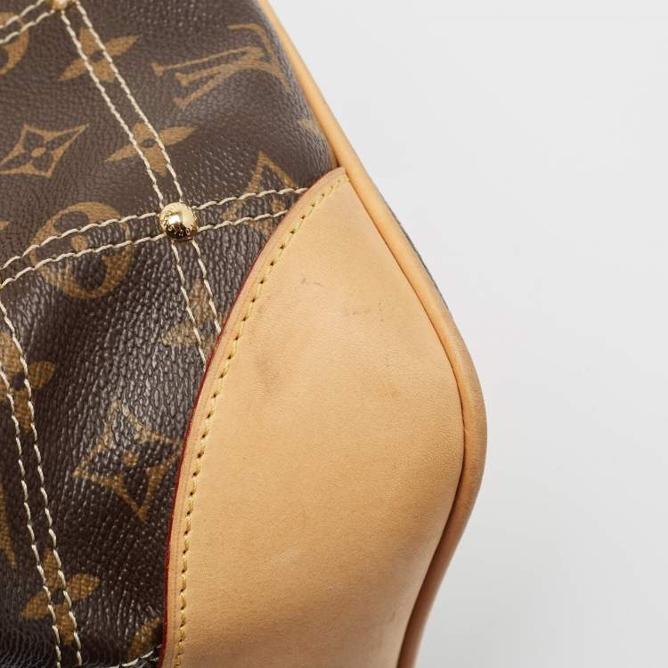Pre Owned Louis Vuitton Monogram Canvas Riveting Bag