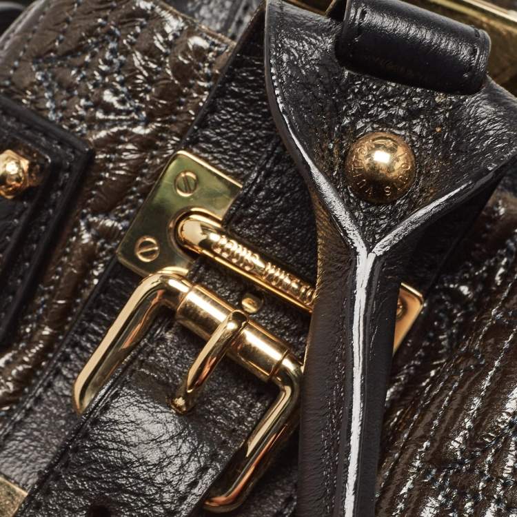 Pre Owned Louis Vuitton Black Monogram Motard Biker Bag