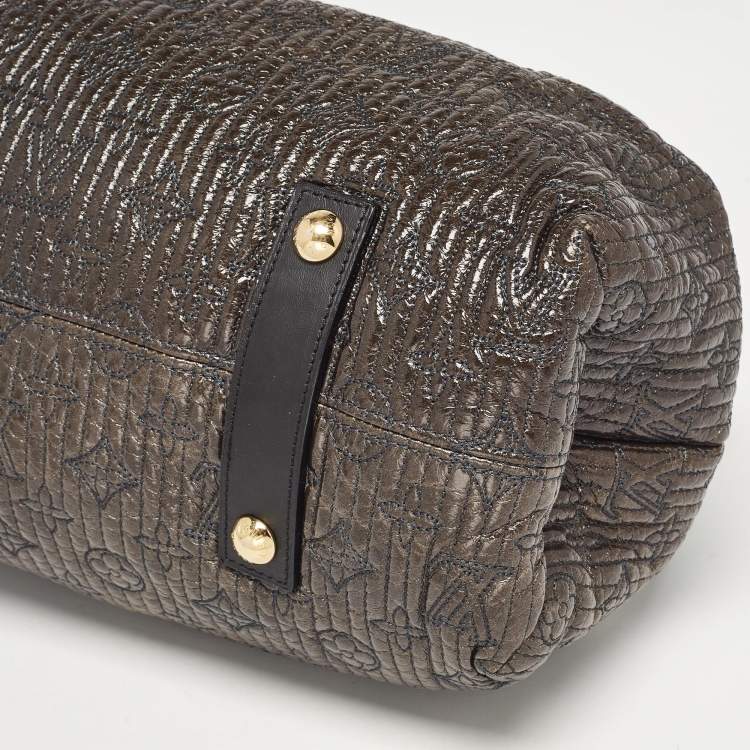 Pre Owned Louis Vuitton Black Monogram Motard Biker Bag